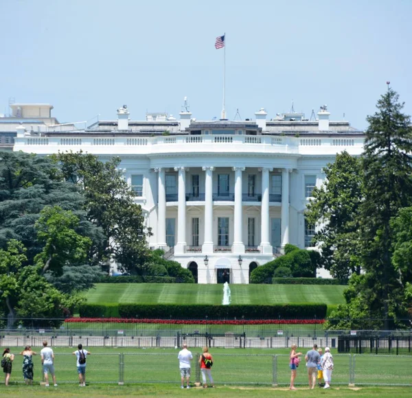 White House Official Residence Workplace President United States — Stock Photo, Image