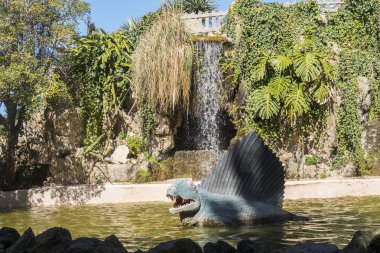 Genoves Park, Cadiz, Endülüs, İspanya 'da küçük bir göl.