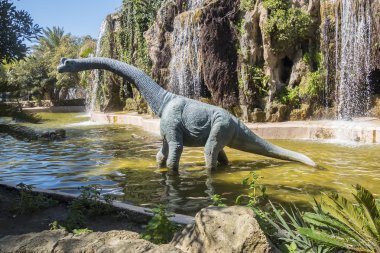 Genoves Park, Cadiz, Endülüs, İspanya 'da küçük bir göl.