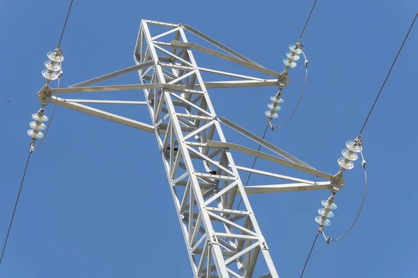 Electric tower, power tower and transmission lines