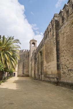 Alcazar de los reyes cristianos Cordoba, İspanya