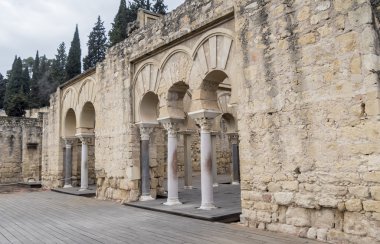 Medine Azahara, Cordoba, İspanya 'nın antik şehir kalıntıları