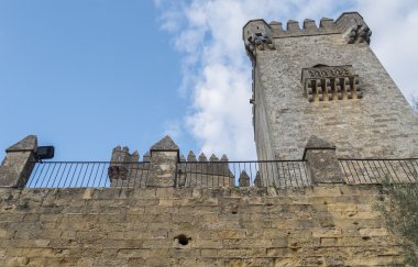 Almodovar del rio Castle, Cordoba, İspanya