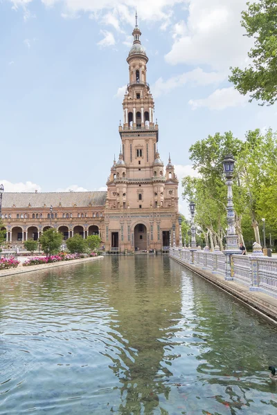 Plaza de España, Sevilla, España (Plaza de España, Sevilla ) — Foto de Stock