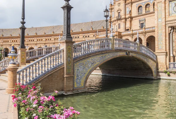 スペイン広場,セビリア,スペイン(Plaza de Espana, Sevilla) — ストック写真