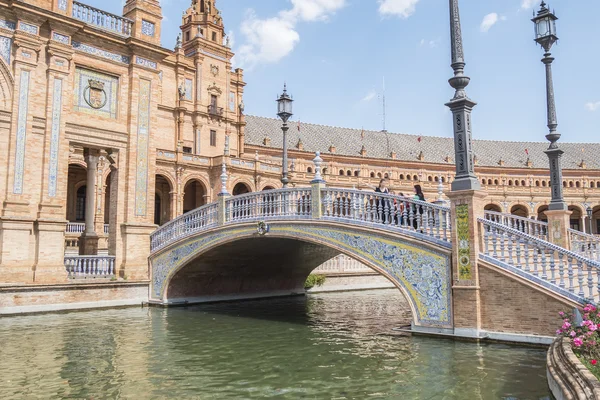 Plaza de España, Sevilla, España (Plaza de España, Sevilla ) — Foto de Stock