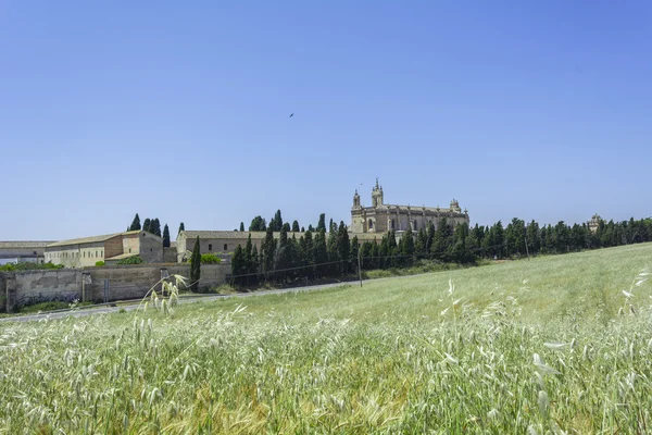 Widok z klasztoru Cartuja, Jerez de la Frontera — Zdjęcie stockowe