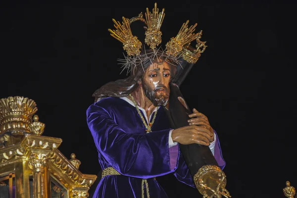 Stilla veckan procession i Spanien, Andalusien. — Stockfoto