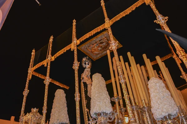 Processie van de Heilige week in Spanje, Andalusië. — Stockfoto