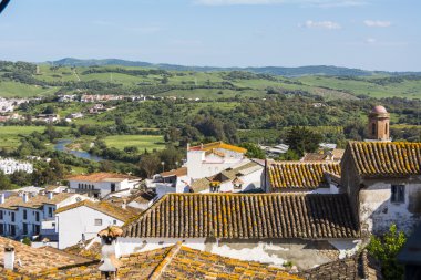 Doğal peyzaj, Vadisi, kasaba, yeşil alanlar, nehir