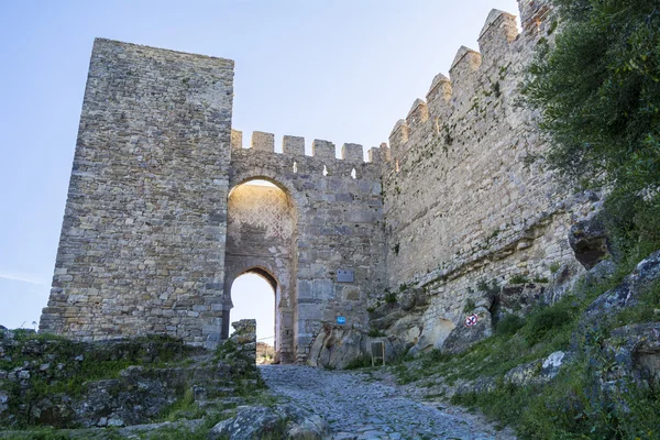 Castle Jimena de la Frontera, Cadiz, Spain — Stock Photo, Image