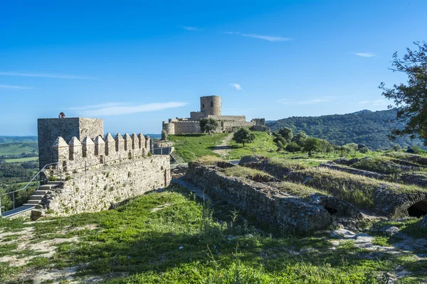 Castle Jimena de la Frontera, Cadiz, Spain — Stock Photo, Image