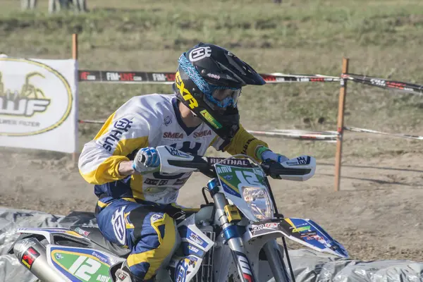 Mundial Enduro Jerez 2015: 2015-re Fim Enduro világbajnokságon, Jerez de la Frontera, Spanyolország — Stock Fotó