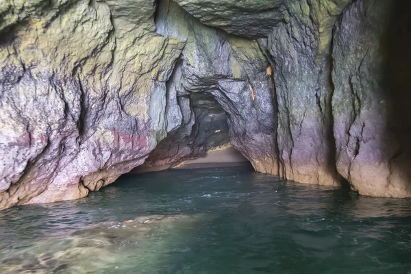 Grottes de plage de Benagil, Algarve, Portugal — Photo