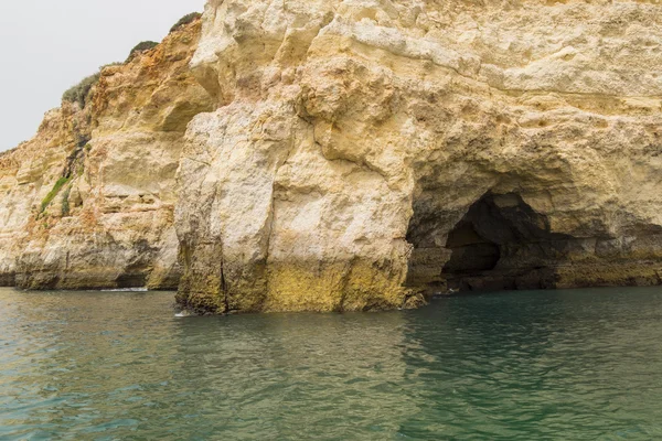 Benagil beach grotes, Algarve, Portogallo — Foto Stock