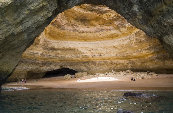 Benagil Strandhöhlen, Algarve, Portugal — Stockfoto