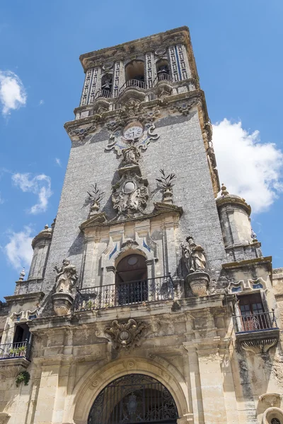 Iglesia de Santa Maria de la Asunción, Arcos de la Frontera, Spai — Foto de Stock