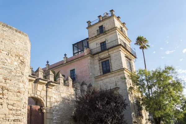Vista exterior del Alcázar de Jerez de la Frontera —  Fotos de Stock