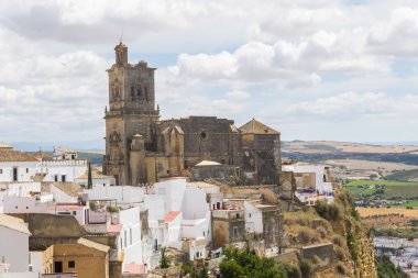 Arcos de la Frontera, İspanya görünümünü
