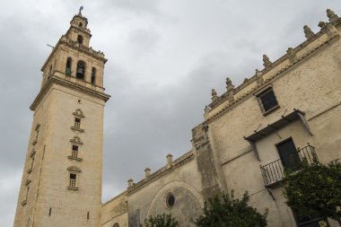 Santiago Church, Lebrija, Sevilla, Spain clipart