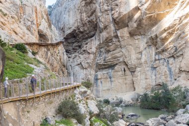  'El Caminito del Rey' (Kral'ın küçük yol), dünyanın en tehlikeli