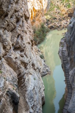  'El Caminito del Rey' (Kral'ın küçük yol), dünyanın en tehlikeli