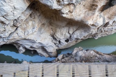  'El Caminito del Rey' (Kral'ın küçük yol), dünyanın en tehlikeli