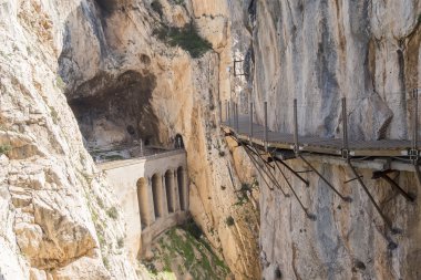  'El Caminito del Rey' (Kral'ın küçük yol), dünyanın en tehlikeli