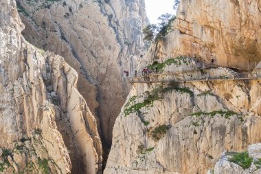  'El Caminito del Rey' (Kral'ın küçük yol), dünyanın en tehlikeli