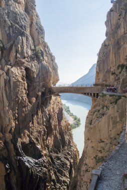  'El Caminito del Rey' (Kral'ın küçük yol), dünyanın en tehlikeli