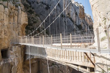  'El Caminito del Rey' (Kral'ın küçük yol), dünyanın en tehlikeli