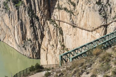  'El Caminito del Rey' (Kral'ın küçük yol), dünyanın en tehlikeli