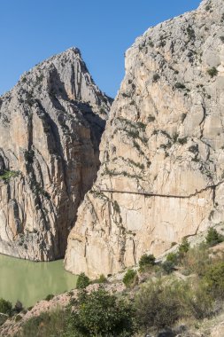  'El Caminito del Rey' (Kral'ın küçük yol), dünyanın en tehlikeli