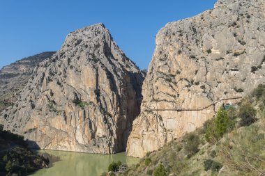  'El Caminito del Rey' (Kral'ın küçük yol), dünyanın en tehlikeli