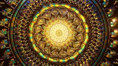 Arka plan Duvar Kağıdı İllüstrasyonu Fotoğraf cgi Meditasyon 3D Mandala vj kusursuz döngü güzel renk ışık gezisi hareketli görsel üçüncü göz çakra arka plan psikedelik trans Zen yoga istatistikleri
