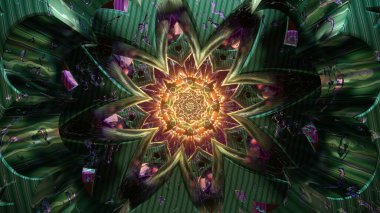 Arkaplan Duvar Kağıdı Resimleri Görüntü cgi Psychedelic mandala kaleidoscope Yeni çağ Sanal dijital oryantal arkaplan 3d dikişsiz vij tünel kutsal geometri renkleriyle