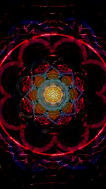 Soyut kutsal geometri hareketi, hareket grafikleri, açıcılar ve sanatsal dekor için ideal soyut seremoni desenli, enerjiyi, nefesi ve görsel hikaye anlatımını hizalayan sembolik geometri.