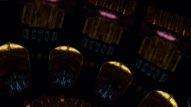 Rahatlatıcı 360 mandala animasyonu pürüzsüz bir döngü içinde yavaşça dönüyor, iç mekanlar, spa ortamları ve huzurlu aile alanları için sakin bir dekoratif arka plan oluşturuyor.