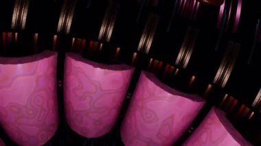 360 panoramik görünümlü yumuşak mandala arka planı, dairesel simetriyi sakinleştirmek sağlık merkezleri, yoga stüdyoları ve huzur dolu aile evleri için kusursuz bir ortam döngüsü oluşturur.