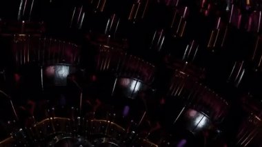 360 derece daldırıcı bir ortamda dönen mandalayı gevşetmek, oturma odaları, yoga stüdyoları, spa alanları ve aile ortamları için huzurlu bir arka plan olarak tasarlanmış dairesel düzeni sakinleştirmek.