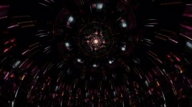 Kutsal mandala kubbesi iyileştirici ışığı kutsal bir merkezden yayıyor, dairesel katedral geometri Tibet tapınağının tavanı gibi açılıyor, huzur dolu meditasyon ve ruhsal uyanış alanı gibi.