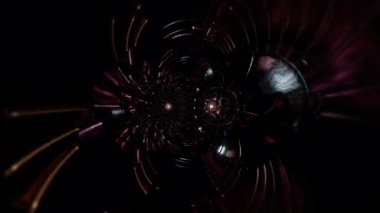 Hipnotik torus alanı kozmik bir üçüncü göz gibi açılıyor. Radyasyon saçan kundalini enerjisi kutsal geometriyi sarmalıyor. Dalgın psikedelik alan ilahi bilinci ve iç uyanışı yansıtıyor.