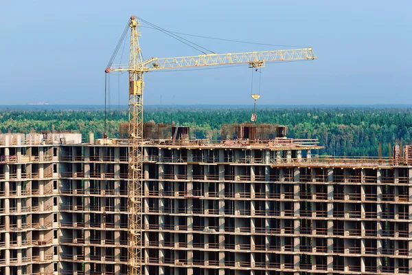 Yüksek binaların inşaatı