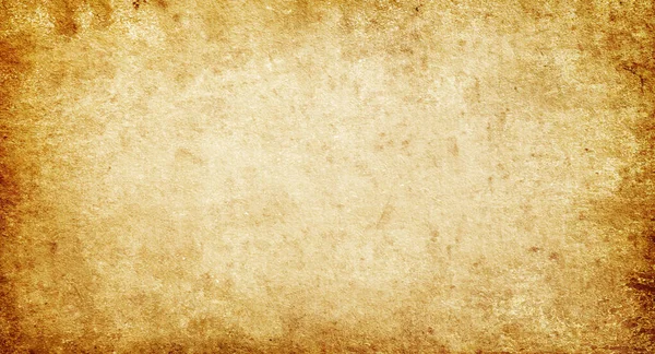 Old Vintage Empty Grunge Background Brown Rough Paper Texture Spots — Stock Photo, Image