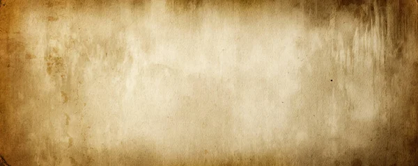 Коричневый Фон Баннера Стиле Гранж Старинной Бумажной Текстурой Копией Пространства Стоковое Фото