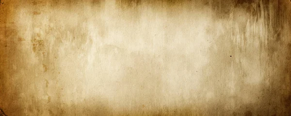 Bruine Banner Achtergrond Grunge Stijl Met Vintage Papieren Textuur Een Stockfoto