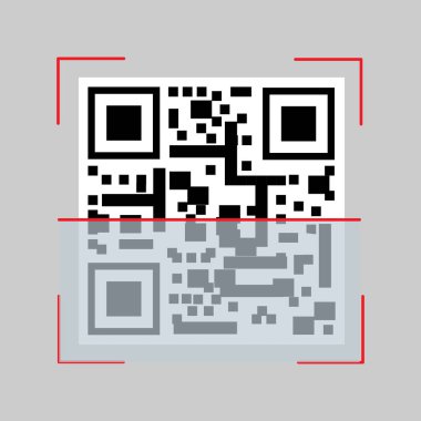 Her şeyi ödemek için uygulamalı akıllı telefondan QR kodunu tara. 