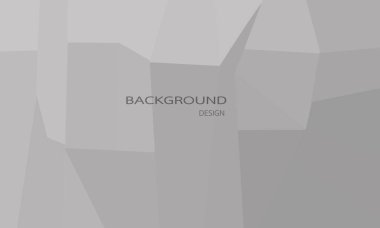 Arkaplan, soyut, çokgen, gri gradyan.