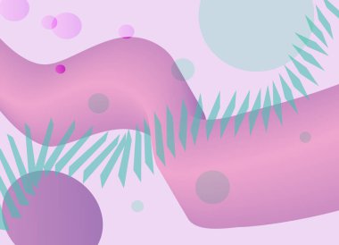 Parlak, dalgalı, soyut arkaplan vektör deseni