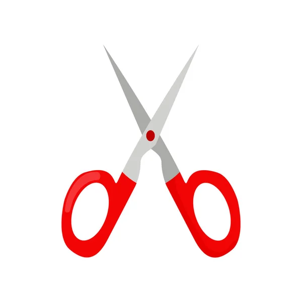 Manicure scissors icon flat style trendy vector — Stock Vector